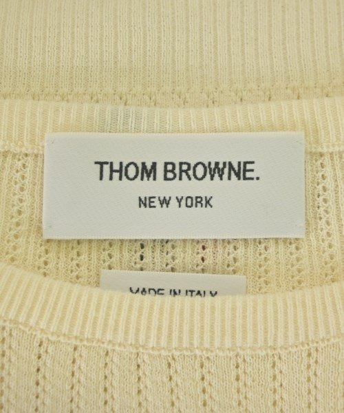 THOM BROWNE（トムブラウン）ニット・セーター 白 サイズ:38(S位) レディース/2200653197159