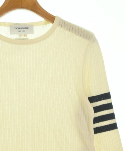 THOM BROWNE（トムブラウン）ニット・セーター 白 サイズ:38(S位) レディース/2200653197159