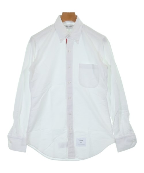THOM BROWNE(トムブラウン)カジュアルシャツ 白 サイズ:2(M位)/2200653955025