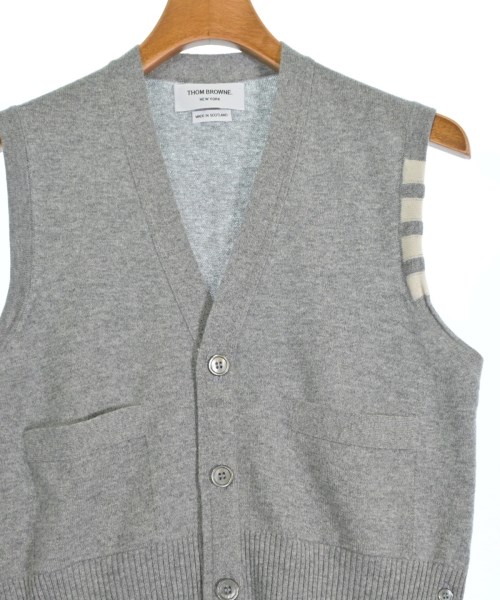 THOM BROWNE（トムブラウン）ベスト グレー サイズ:1(S位) メンズ/2200653955032