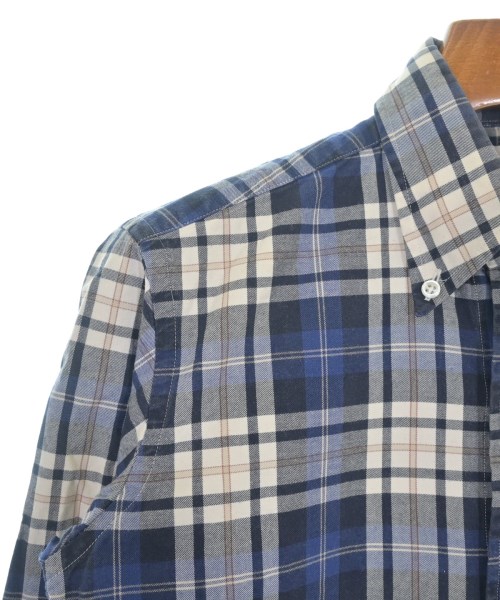 THOM BROWNE（トムブラウン）カジュアルシャツ 紺 サイズ:0(XS位) メンズ/2200647040119