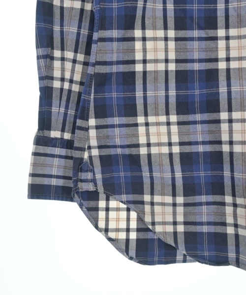 THOM BROWNE（トムブラウン）カジュアルシャツ 紺 サイズ:0(XS位) メンズ/2200647040119