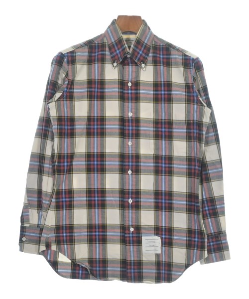 THOM BROWNE(トムブラウン)カジュアルシャツ 赤 サイズ:0(XS位)/2200647040126