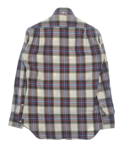 THOM BROWNE（トムブラウン）カジュアルシャツ 赤 サイズ:0(XS位) メンズ/2200647040126