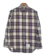 THOM BROWNE（トムブラウン）カジュアルシャツ 赤 サイズ:0(XS位) メンズ/2200647040126