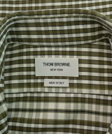 THOM BROWNE（トムブラウン）カジュアルシャツ カーキ サイズ:1(S位) メンズ/2200648691044