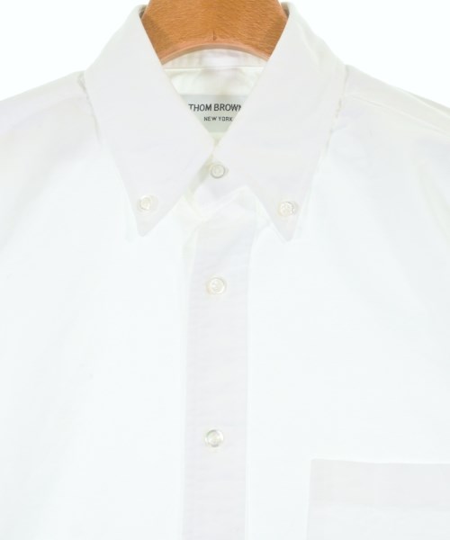 THOM BROWNE（トムブラウン）カジュアルシャツ 白 サイズ:2(M位) メンズ/2200654376027