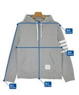 THOM BROWNE（トムブラウン）パーカー グレー サイズ:1(S位) メンズ/2200701936051
