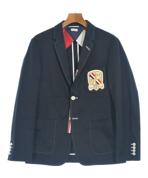 THOM BROWNE(トムブラウン)カジュアルジャケット 黒 サイズ:1(S位)/2200703268020