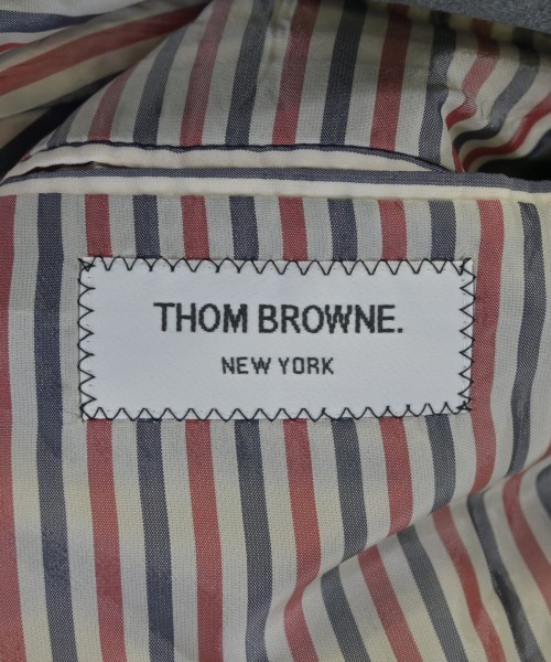 THOM BROWNE（トムブラウン）テーラードジャケット グレー サイズ:1(S位) メンズ/2200703268044