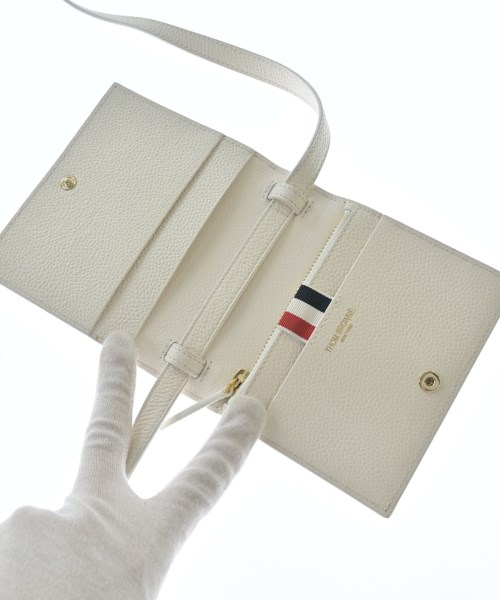 THOM BROWNE（トムブラウン）財布・コインケース 白 サイズ:- メンズ/2200703268259