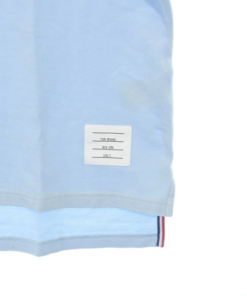 THOM BROWNE（トムブラウン）ポロシャツ 青 サイズ:3(L位) メンズ/2200698963085