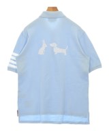THOM BROWNE（トムブラウン）ポロシャツ 青 サイズ:3(L位) メンズ/2200698963085