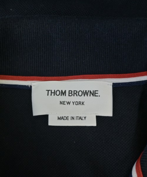 THOM BROWNE（トムブラウン）ポロシャツ 紺 サイズ:3(L位) メンズ/2200698963092