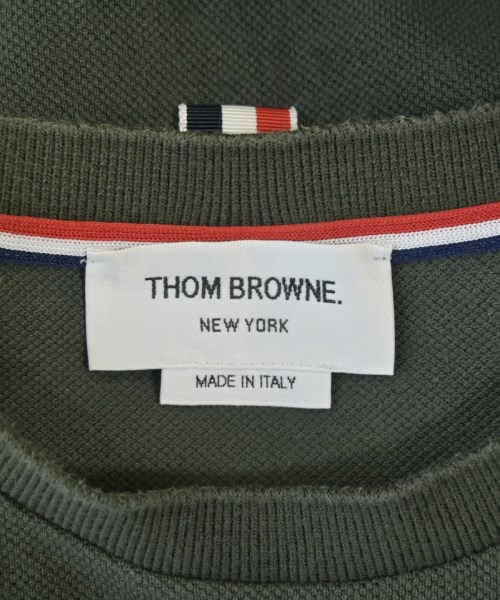 THOM BROWNE（トムブラウン）Tシャツ・カットソー 緑 サイズ:3(L位) メンズ/2200698963108