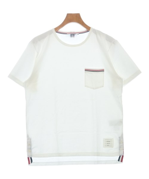 THOM BROWNE（トムブラウン）Tシャツ・カットソー 白 サイズ:3(L位