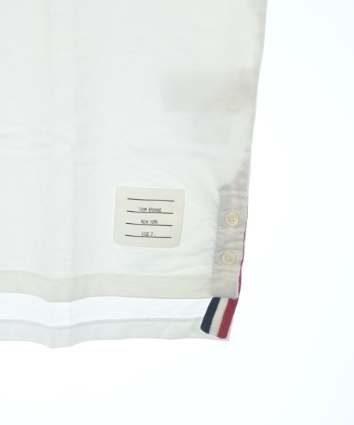 THOM BROWNE（トムブラウン）Tシャツ・カットソー 白 サイズ:3(L位) メンズ/2200698963115
