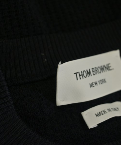 THOM BROWNE（トムブラウン）ニット・セーター 紺 サイズ:0(XS位) メンズ/2200704561014