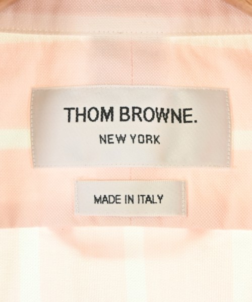 THOM BROWNE（トムブラウン）カジュアルシャツ ピンク サイズ:4(XL位) メンズ/2200704699021