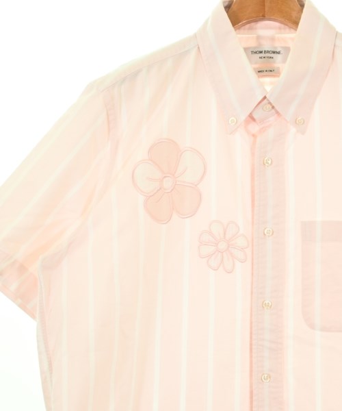THOM BROWNE（トムブラウン）カジュアルシャツ ピンク サイズ:4(XL位) メンズ/2200704699021