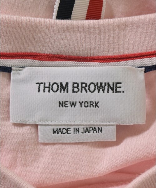 THOM BROWNE（トムブラウン）Tシャツ・カットソー ピンク サイズ:-(M位) メンズ/2200709068198