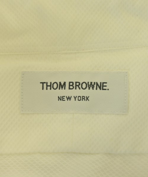 THOM BROWNE（トムブラウン）カジュアルシャツ 白 サイズ:0(XS位) メンズ/2200706306507