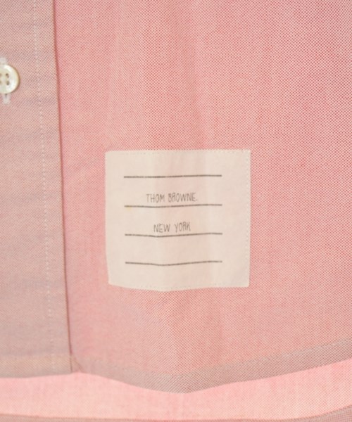 THOM BROWNE（トムブラウン）カジュアルシャツ ピンク サイズ:-(S位) メンズ/2200709307020