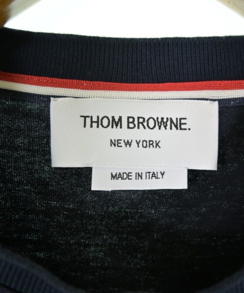 THOM BROWNE（トムブラウン）Tシャツ・カットソー 紺 サイズ:3(L位) メンズ/2200710342041