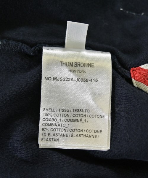 THOM BROWNE（トムブラウン）Tシャツ・カットソー 紺 サイズ:3(L位) メンズ/2200710342041