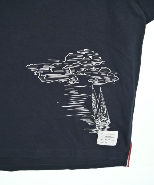 THOM BROWNE（トムブラウン）Tシャツ・カットソー 紺 サイズ:3(L位) メンズ/2200710342041
