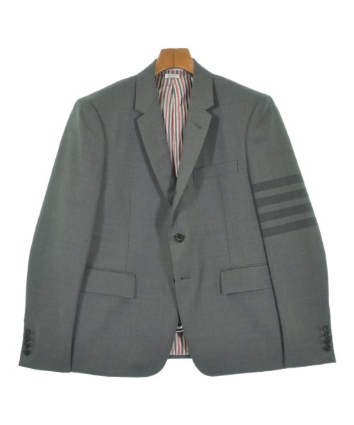THOM BROWNE(トムブラウン)テーラードジャケット グレー サイズ:3(L位)/2200664631017
