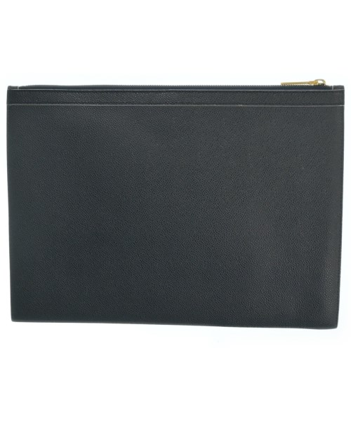 THOM BROWNE（トムブラウン）クラッチバッグ 黒 サイズ:- メンズ/2200664899080