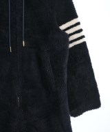 THOM BROWNE（トムブラウン）ムートンコート 黒 サイズ:0(XS位) レディース/2200665174049