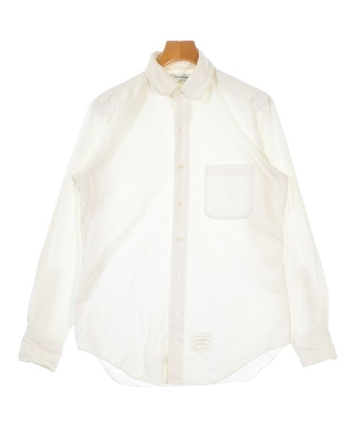 THOM BROWNE(トムブラウン)ドレスシャツ 白 サイズ:3(L位)/2200665588051