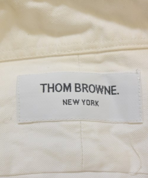 THOM BROWNE（トムブラウン）ドレスシャツ 白 サイズ:3(L位) メンズ/2200665588051