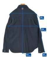 THOM BROWNE（トムブラウン）カジュアルシャツ 紺 サイズ:2(M位) メンズ/2200667878037