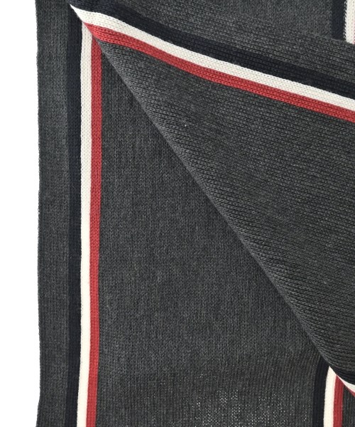 THOM BROWNE（トムブラウン）マフラー グレー サイズ:- メンズ/2200668807043