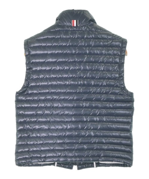THOM BROWNE（トムブラウン）ダウンジャケット/ダウンベスト 紺 サイズ:0(XS位) メンズ/2200669053012