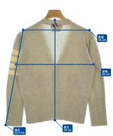 THOM BROWNE（トムブラウン）カーディガン グレー サイズ:1(S位) メンズ/2200669053029