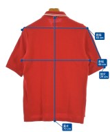 THOM BROWNE（トムブラウン）ポロシャツ 赤 サイズ:1(S位) メンズ/2200665329012