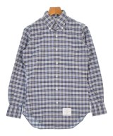 THOM BROWNE（トムブラウン）カジュアルシャツ グレー サイズ:0(XS位) メンズ/2200665329029
