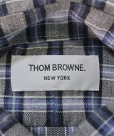THOM BROWNE（トムブラウン）カジュアルシャツ グレー サイズ:0(XS位) メンズ/2200665329029
