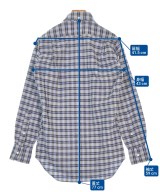 THOM BROWNE（トムブラウン）カジュアルシャツ グレー サイズ:0(XS位) メンズ/2200665329029