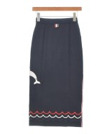 THOM BROWNE（トムブラウン）ロング・マキシ丈スカート 紺 サイズ:00(XS位) レディース/2200669412239
