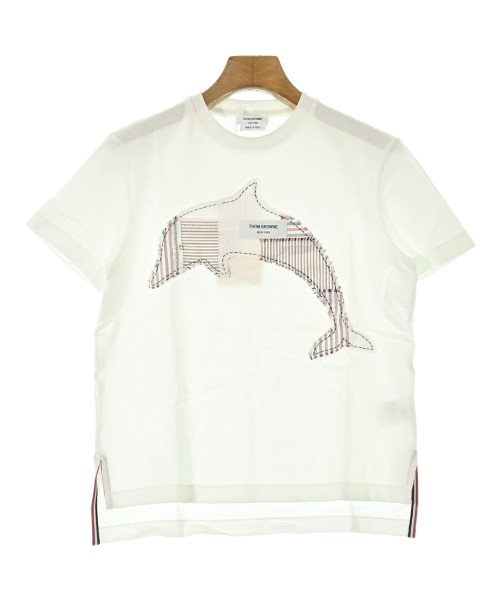 THOM BROWNE(トムブラウン)Tシャツ・カットソー 白 サイズ:38(S位)/2200669412246