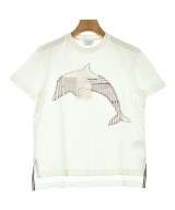 THOM BROWNE（トムブラウン）Tシャツ・カットソー 白 サイズ:38(S位) レディース/2200669412246