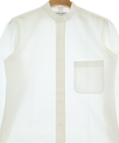 THOM BROWNE（トムブラウン）カジュアルシャツ 白 サイズ:1(S位) メンズ/2200670735044