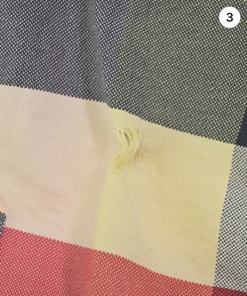 THOM BROWNE（トムブラウン）カジュアルシャツ 赤 サイズ:2(M位) メンズ/2200671413118