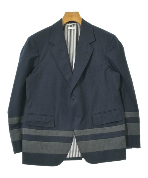 THOM BROWNE(トムブラウン)カジュアルジャケット 紺 サイズ:L/2200671594015