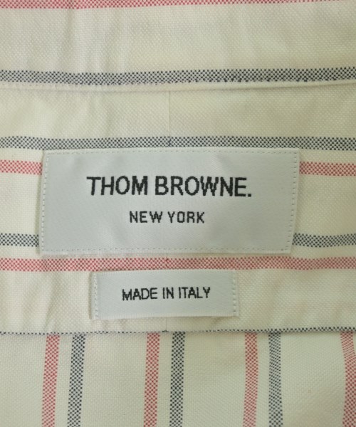THOM BROWNE（トムブラウン）カジュアルシャツ 白 サイズ:0(XS位) メンズ/2200729321020